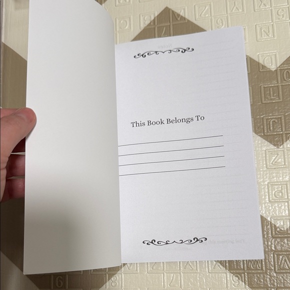 Tan Work Notebook - Picture 2 of 4